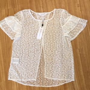 BCBGenreation white blouse